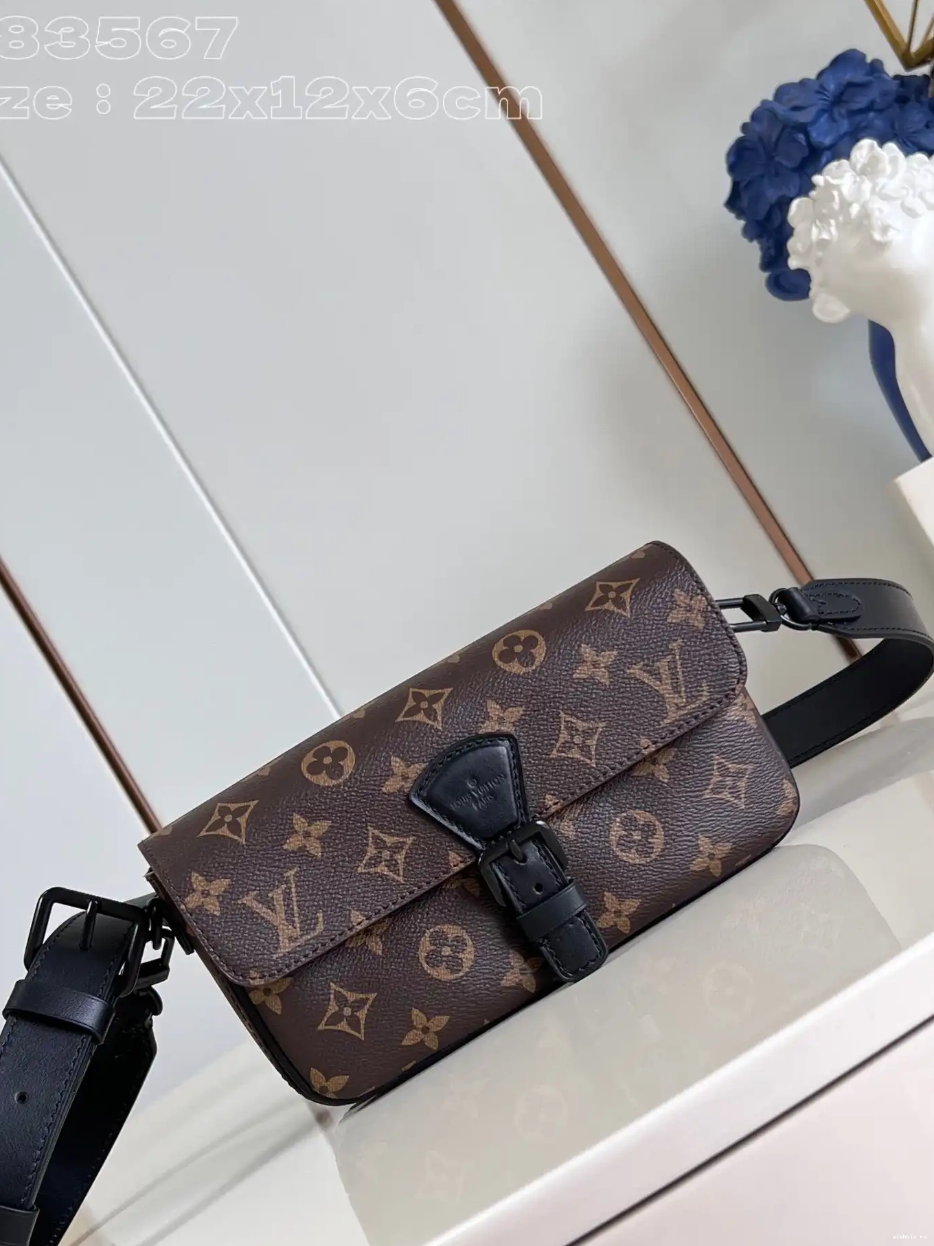 WIS VUITTON Wallet LOUIS Montsouris Wearable 0625